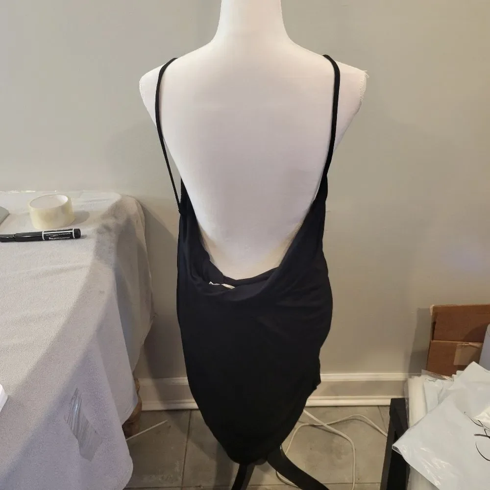 Free People Beach Black Mini Dress Size XS - Picture 2 of 7